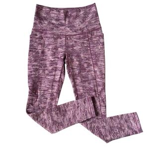 CALIA by Carrie Underwood Purple (Plum) and Pink Patterned Leggings Size Small